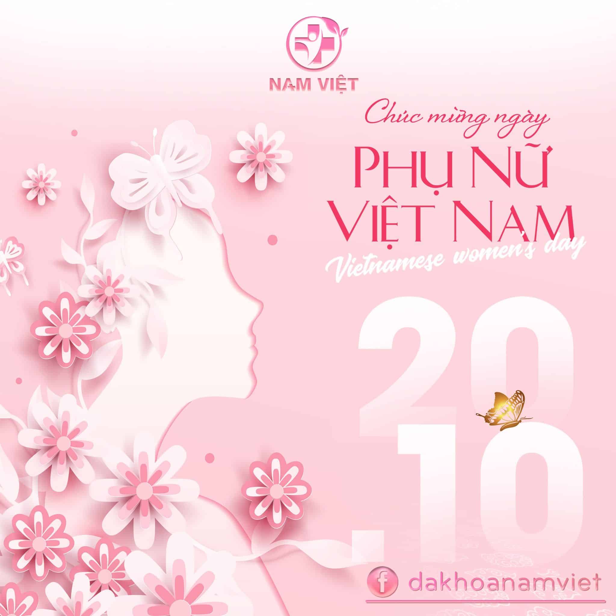 Ngày Phụ Nữ Việt Nam 20/10 – Phòng Khám Đa Khoa Nam Việt Đồng Hành Cùng Vẻ Đẹp Và Sức Khỏe Phái Đẹp